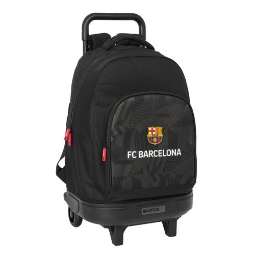 Školski Ruksak s Kotačima F.C. Barcelona Black Crna 33 x 45 x 22 cm slika 1