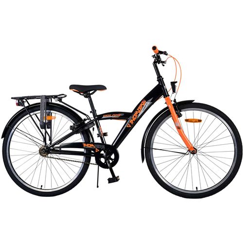 Volare Thombike 26" dječji bicikl s dvije ručne kočnice crno-narančasta slika 2