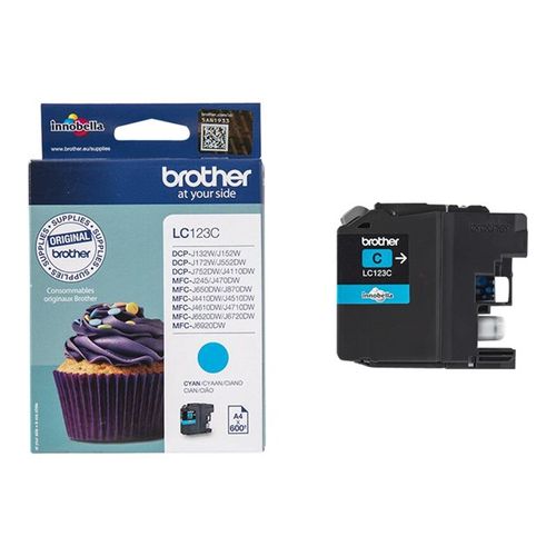 BROTHER LC-123 ink cartridge cyan LC123C slika 1