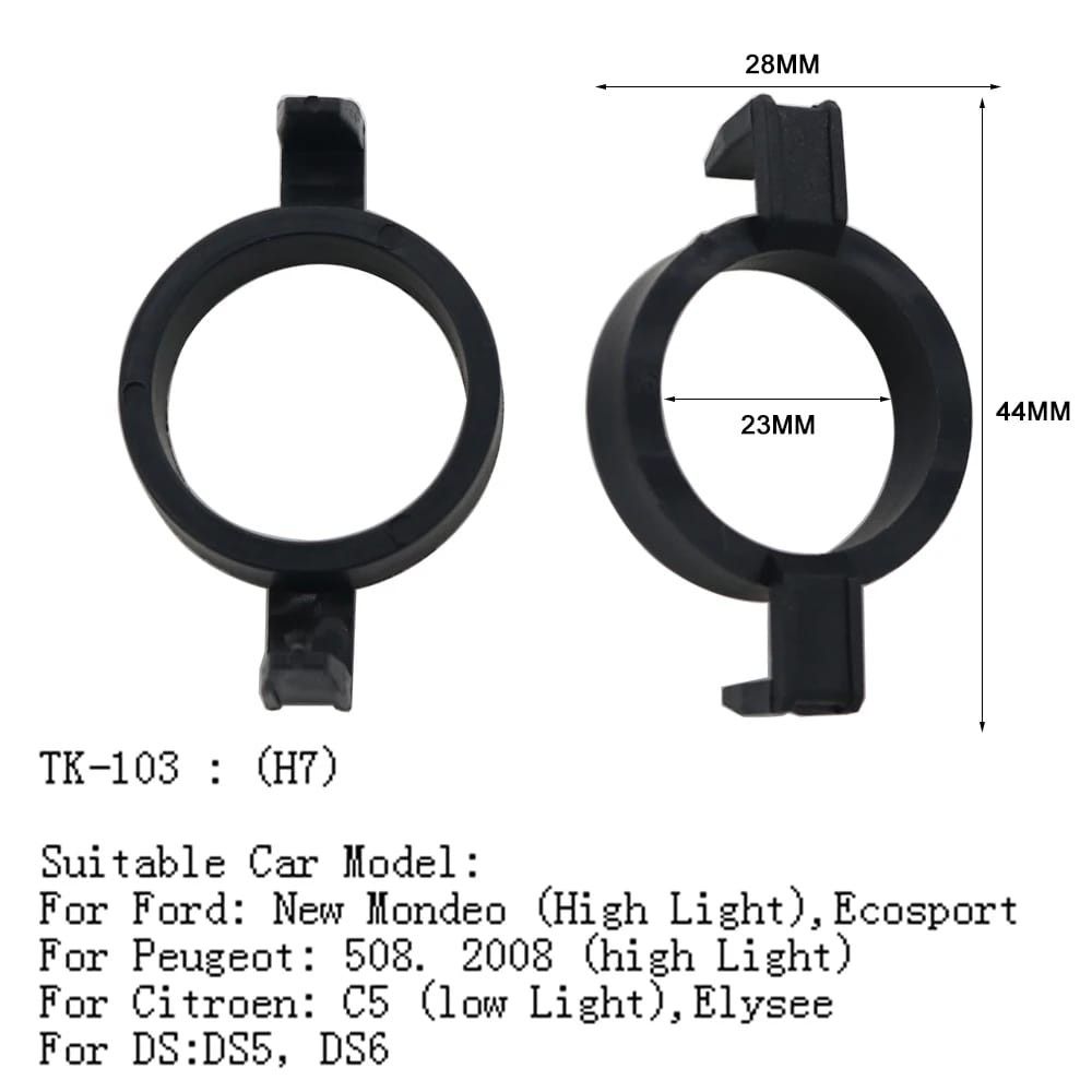 Adapter za Xenon/LED sijalicu H7 za Peugeot, Citroen, Ford i DS slika 1