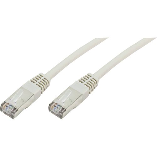 LogiLink 992298 RJ45 mrežni kabel, Patch kabel cat 5e SF/UTP 10.00 m siva  1 St. slika 2
