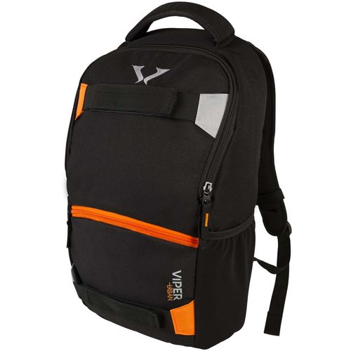 Viper školski ruksak Urban black/grey/orange  slika 1