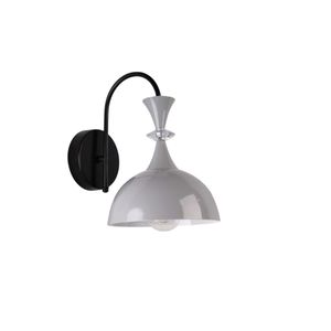 Opviq Zidna lampa 603, siva, crna