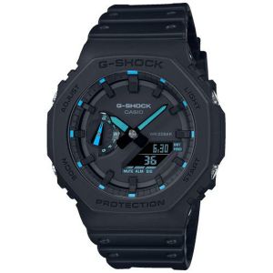 Muški sat Casio G-Shock GA-2100-1A2ER - Digitalni i Analogni, Crni