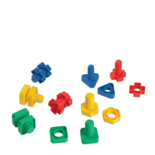 Edushape kocke Nuts &amp; Bolts - 48 kom slika 1