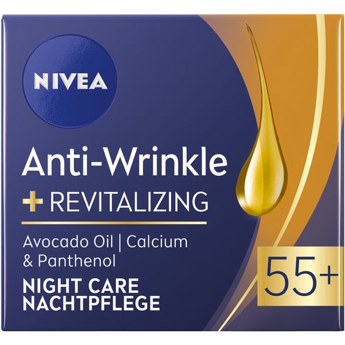 NIVEA Anti-Wrinkle Revitalizing noćna krema za lice 55+ 50ml slika 1