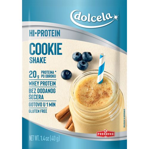 Dolcela Hi Protein Cookie Shake 40g slika 1