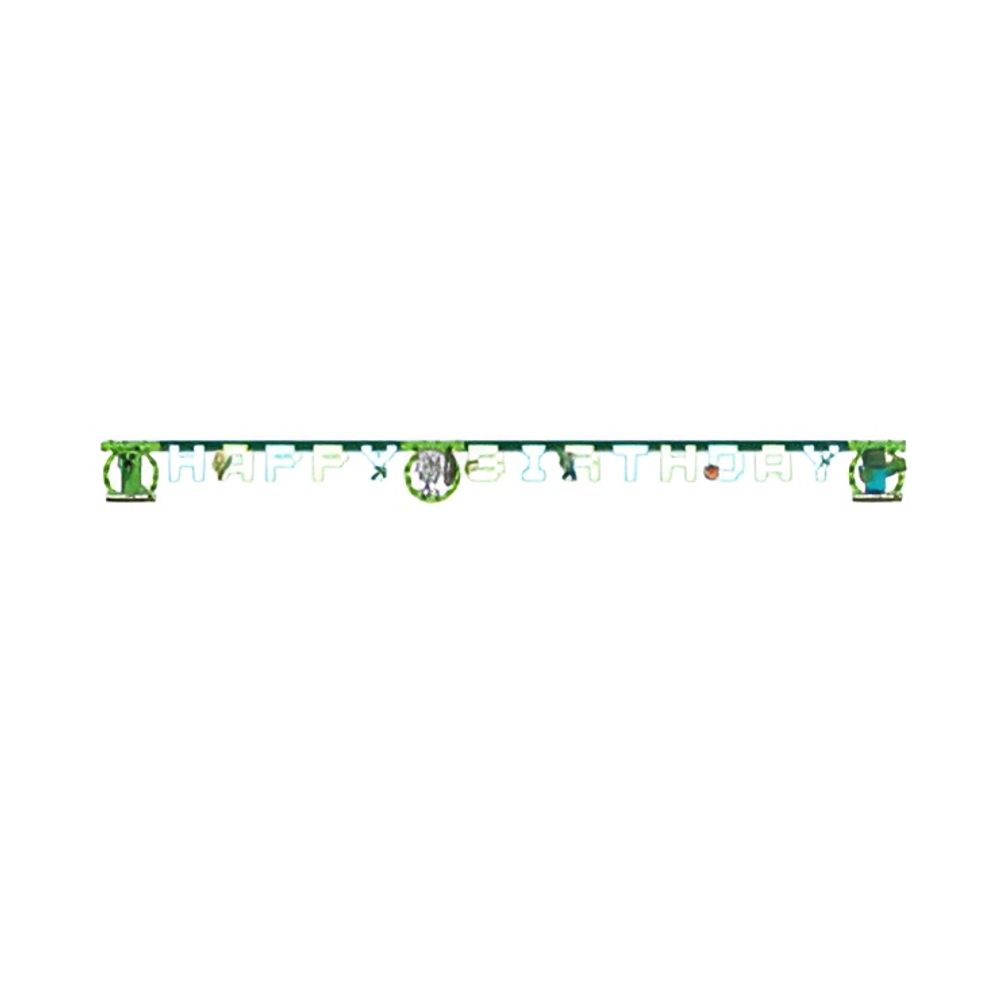 Minecraft baner za proslave slika 1