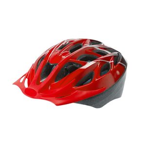 Biciklistička kaciga Infusion, crveno/crna,52/58 cm ili 58/62 cm