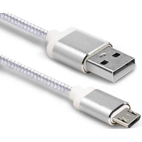 USB kabl /USB 2.0 (tip A -muski) -Micro USB (tip A -muski) /duzina 2m/UPLETEN/tamno sivi slika 2