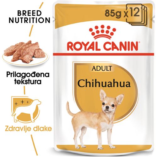 ROYAL CANIN BHN Chihuahua Adult, potpuna hrana za odrasle chihuahue starije od 9 mjeseci, 12x85 g slika 4