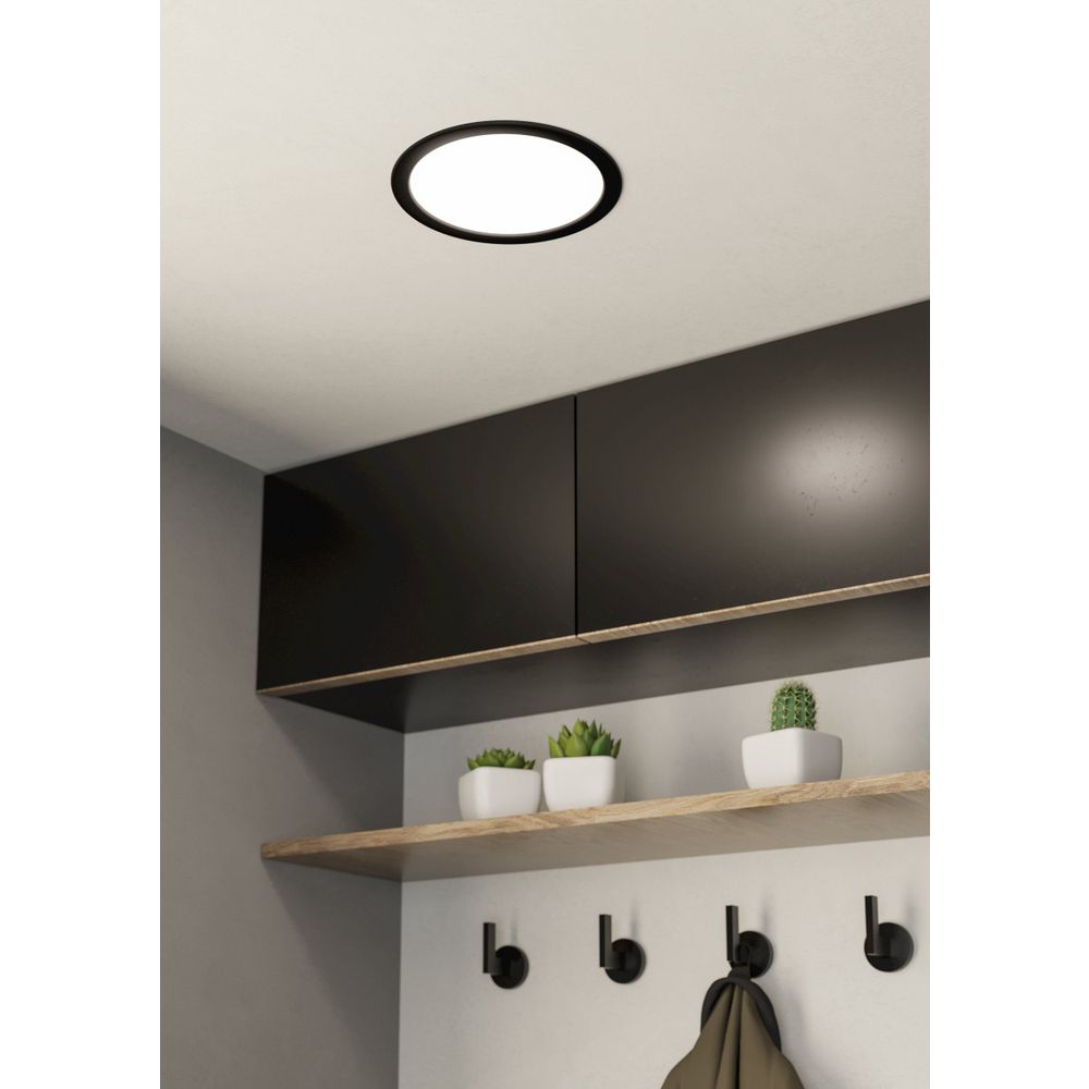 FUEVA 5 Ugradbeno Svjetlo - LED Spot Ø216 Crno 3000K slika 2