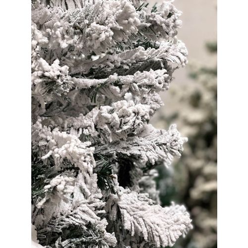 Home deco umjetno božićno drvce/ snježno 210cm slika 2