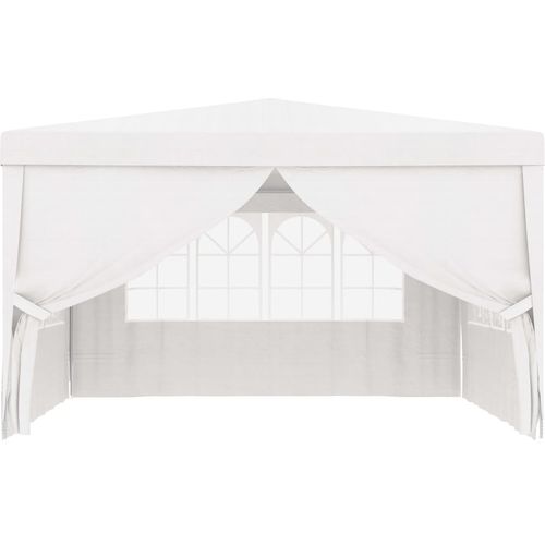 Profesionalni šator za zabave 4 x 4 m bijeli 90 g/m² slika 19