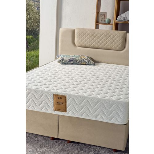 Woody Fashion Madrac, Bijela boja, Serra 180x200 cm Double Size Ultra Firm Mattress slika 1