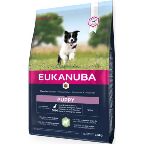 Eukanuba Dog Puppy Small&amp;Medium Lamb&amp;Rice slika 1