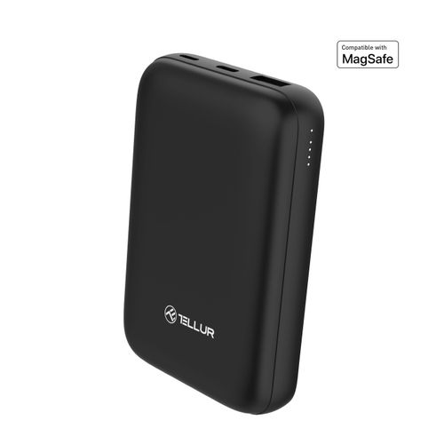 TELLUR POWER BANK WPD101 Compact Pro 10000mAh, 2xQC3.0 22.5W + PD20W+Qi 15W, MagSafe slika 4