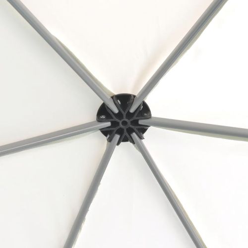 Heksagonalni Pop-Up Šator sa 6 Panela Krem Bijeli 3,6x3,1 m slika 23