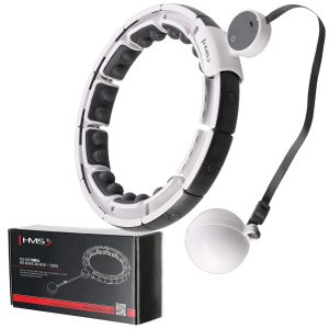 Hhm16 hula hoop bijeli magnetski s utegom hms