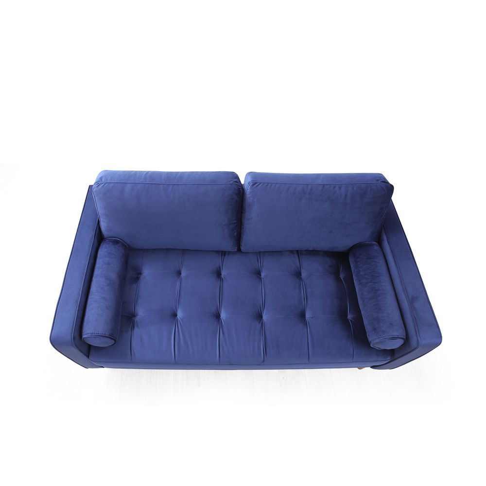 Sofa Rome - Tamnoplava 2-sjedalna slika 7