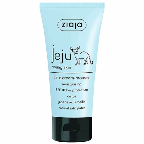 Ziaja JEJU krema za lice na bazi bijelog bušina i japanske kamelije SPF 10 50 ml slika 1