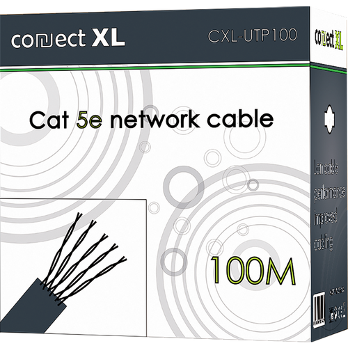 Connect XL Mrežni UTP CAT5E kabel na pak 100 met - CXL-UTP100 slika 2