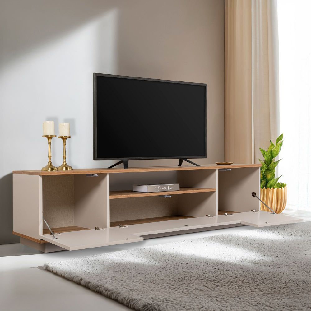 TV stalak Veramont, boje kašmira + nijansa Atlantski Bor slika 3