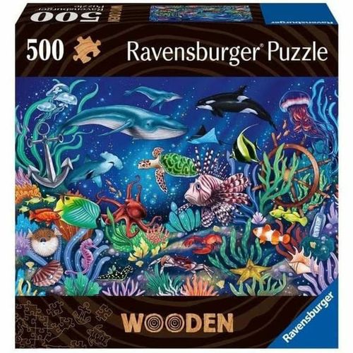 Puzzle Ravensburger Colorful Marine World 00017515 500 Dijelovi slika 1