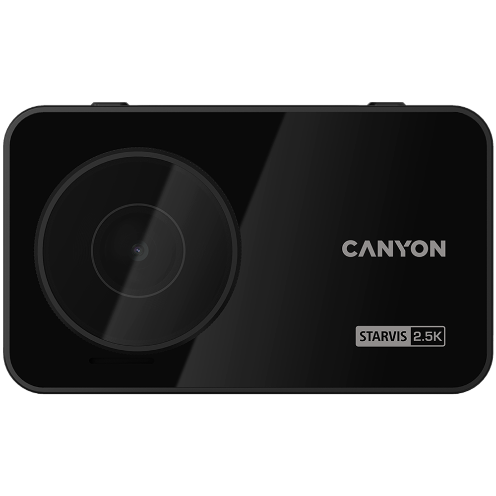 CANYON DVR25GPS Auto Kamera sa WQHD 2.5K Rezolucijom, Wi-Fi i GPS, Crna slika 1