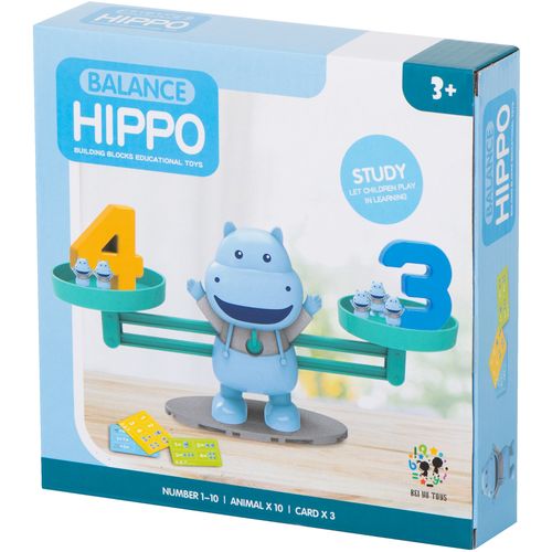 Montessori edukativna vaga učenje brojanja Hippo slika 8