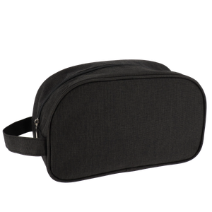 Tendance toaletna torbica heather pravokutna, poliester, crna