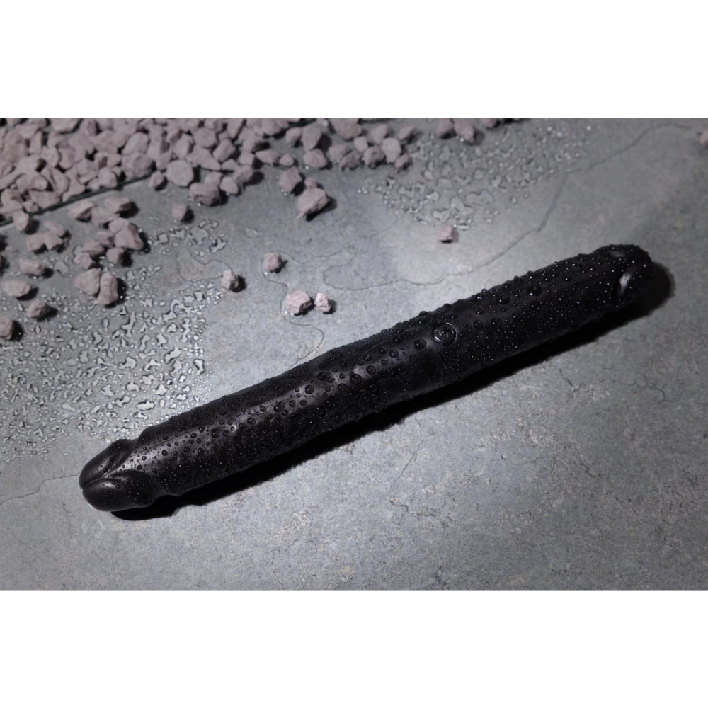 RealRock by Shots Slim Double Ended Dong 12 / 30,5 cm - crna slika 3