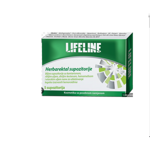 HERBAREKTAL SUPOZITORIJE A 5 LIFELINE