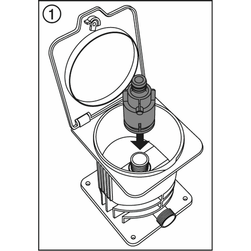 GARDENA Vodeni utikač sa ventilom za zatvaranje slika 3