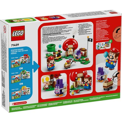 Lego Super Mario Nabbit At Toads Shop Expansion Set slika 3