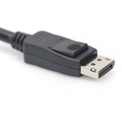 Digitus DisplayPort priključni kabel DisplayPort utikač, DisplayPort utikač 2.00 m crna AK-340106-020-S Ultra HD (8K), pozlaćeni kontakti DisplayPort kabel slika 2