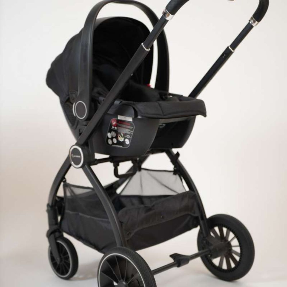 La Mama Kolica za bebe 3U1 Trio, Black slika 5