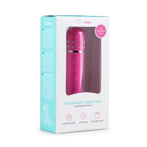 Love Diamond vibrator - roza slika 3