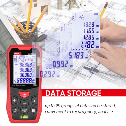 Laserski merac daljine UNI-T LM70A crveni slika 8