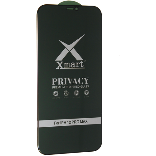 Tempered glass X mart 9D Privacy za iPhone 12 Pro Max 6.7 slika 1