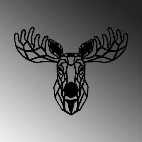 Wallity Metalna zidna dekoracija, Moose - 458 slika 1