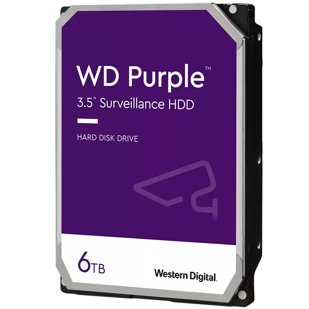 HDD za Video Nadzor WD Purple 6TB CMR, 3.5'' slika 1