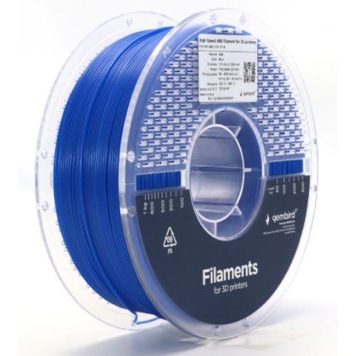 3DP-ABS1.75HY-01-B ABS filament velike brzine za 3D stampac 1.75mm, kotur 1KG BLUE slika 1