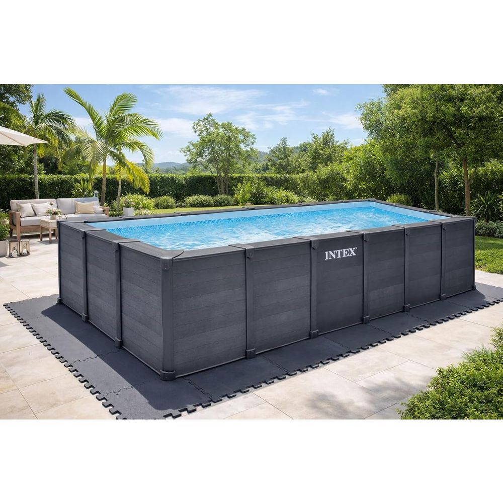 Intex Pravougaoni bazen sa panel konstrukcijom set 600 x 300 x 124 cm 26398GS slika 7