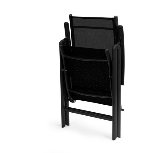 ModernHome set od 2 stolice - crni slika 6