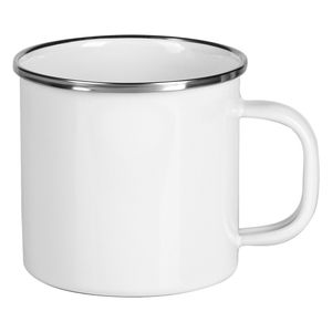 NORA SUBLI,emajlirana šolja za sublim.,350ml,bijela
