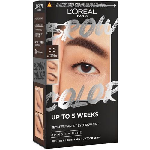 L'Oréal Paris Brow Color polutrajna boja za obrve 3.0 dark brunette slika 1