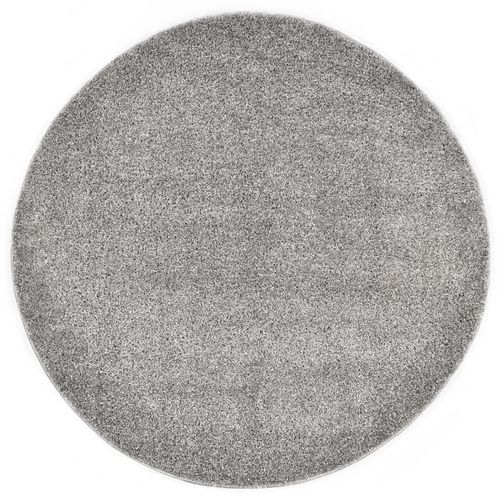Čupavi ukrasni tepih 160 cm sivi slika 11