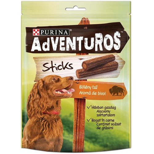 Adventuros Sticks,  slasni štapići s okusom bizona, 120 g slika 1