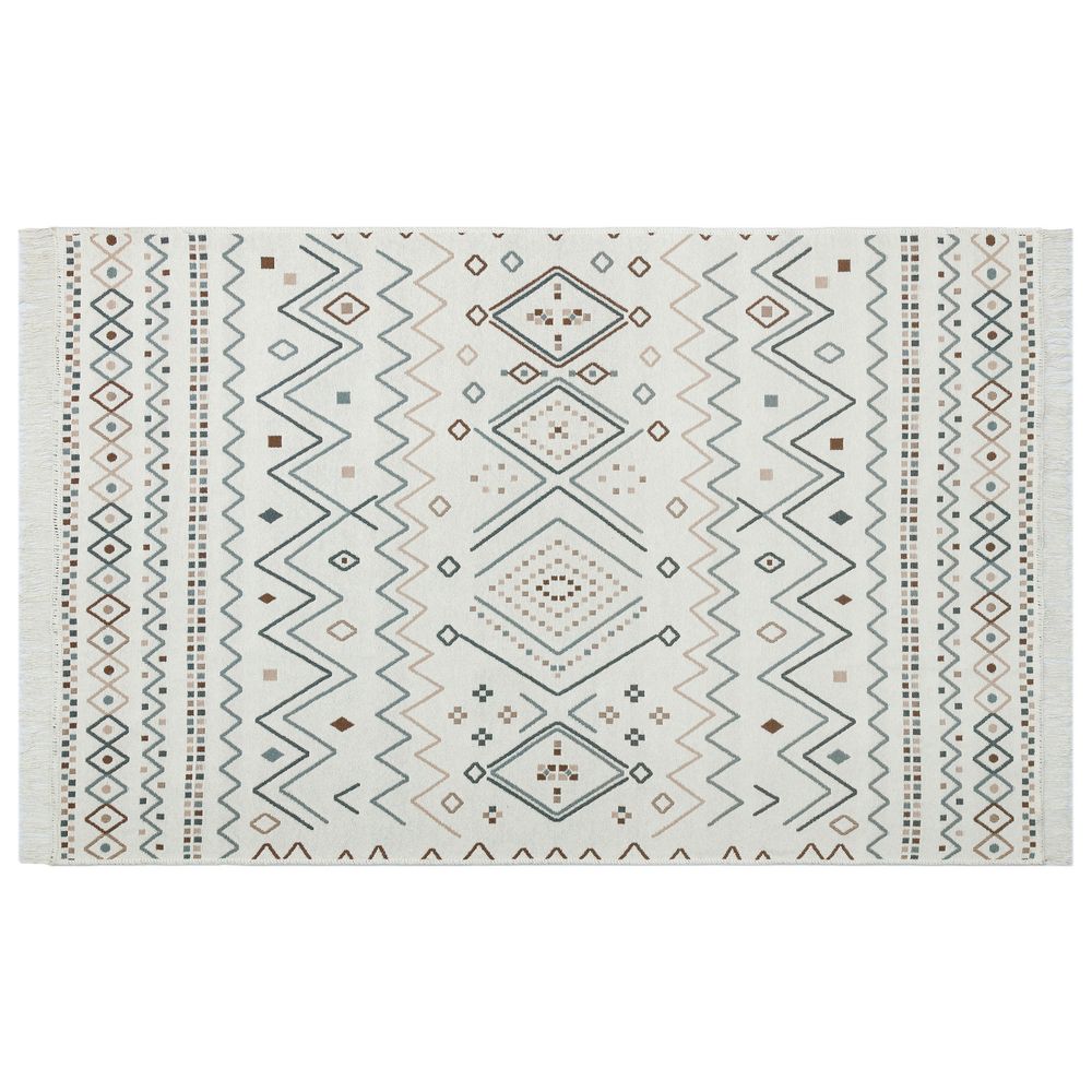 Elegantni Bež-Plavi Mink Tepih (80 x 300 cm) slika 2